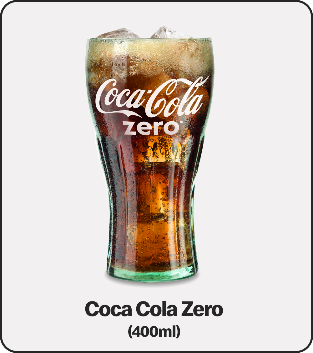 Coca Cola Zero copy